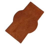 Cuscinetto in pelle bovina - Tappetino di supporto per strumenti antiscivolo da 8 cm, cuscino protettivo marrone, accessorio musicale affidabile per le prove concerto offre carichi di stabilità