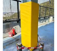 Cuscinetto in schiuma anti-collisione per pali quadrati e tubi, resistente alle intemperie, protezione resistente ai raggi UV per un uso sicuro in ambienti esterni