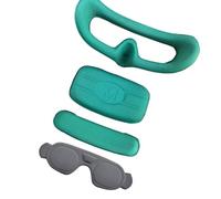 Cuscinetto in schiuma di silicone per occhiali Maschera per occhiali 3 lenti Copertura protettiva antipolvere Parte di ricambio in schiuma morbida di ricambio