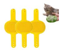 Cuscinetto in silicone per la toelettatura dei gatti, cuscinetto in silicone per la toelettatura - 2 in 1 Self-Groomer, spazzola per toelettatura per gatti, per arrampicata su tavolo, per gatti e cani