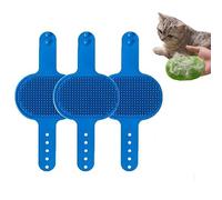 Cuscinetto in silicone per la toelettatura dei gatti, cuscinetto in silicone per toelettatura - Spazzola 2 in 1 per auto-toelettatura, spazzola per toelettatura per gatti, per tavolo da arrampicata