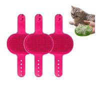 Cuscinetto in silicone per la toelettatura dei gatti, cuscinetto in silicone per toelettatura - Spazzola 2 in 1 per auto-toelettatura, spazzola per toelettatura per gatti, per tavolo da arrampicata