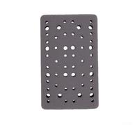 Cuscinetto in spugna morbida 80 x 133 mm con 54 fori, interfaccia in schiuma ammortizzante per protezione dei mobili, stabilizzazione degli elettrodomestici e riduzione del rumore