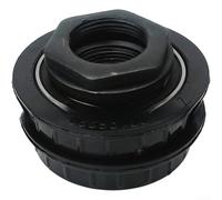 Cuscinetto Integrato Plastica Bici Cuscinetto Integrato Plastica | Plastica robusta, lunga durata, resistenza uso regolare, bianco/nero, affidabile(Black)