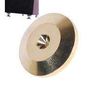 Cuscinetto isolante per altoparlanti, piedini isolanti, in rame, antiscivolo, per migliorare l'amplificazione, l'Hi-Fi, i subwoofer, la chiarezza audio in teatro, a casa