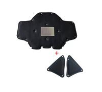Cuscinetto Isolante Termico Tappetino insonorizzante cotone per BMW X3 X4 G01 G02 2018 2019 2020-2024 cofano anteriore dell'auto motore, isolamento acustico termico(D)
