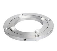 Cuscinetto Lazy Susan, Anello per Cuscinetto per Giradischi Rotante Silenzioso Anello per Giradischi in Lega di Alluminio Piastra Girevole Hardware Base Lazy Susan per Tavolo(5.5inch)