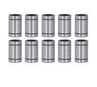 Cuscinetto Lineare a Sfera, 10PZ Acciaio Lega Guide per CNC Solare | Acciaio Lega Alta Durezza Antiruggine Basso Attrito Superficie Liscia 10 Pezzi Energia Eolica CNC Macchina Utensile Trasporto