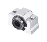 Cuscinetto Lineare Da 4 Pezzi SC8VUU-SC20VUU | Design a blocco corto SCV, gamma di dimensioni dell'albero da 8-20 mm, unità di guida lineare compatta(SC12VUU 12mm)