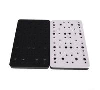 Cuscinetto morbido autoadesivo con 54 fori per un efficace assorbimento degli urti e riduzione del rumore, uso su mobili e attrezzature