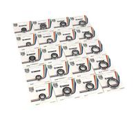 Cuscinetto mozzo e involucro Marwi (x40) Argento