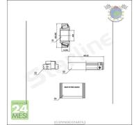 Cuscinetto Mozzo Ruota Starline Post Per Ford Fiesta Escort Orion