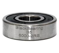 Cuscinetto nero 6000 2rs 10 x 26 x 8 mm