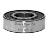 Cuscinetto nero 6001 2rs 12 x 28 x 8 mm