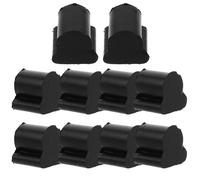 Cuscinetto Paraurti in Gomma Nero 10 Pezzi per Trombone Tuba | Montaggio Facile, Misura Precisa, Assorbimento degli Urti, Riduce Usura, Ricambio Compatto