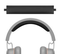 Cuscinetto per archetto in pelle proteica Geekria compatibile con Beyerdynamic MMX100, MMX150, MMX200 Pro, ricambio per riparazione fascia (Nero)