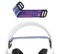 Cuscinetto per archetto in tessuto mesh Geekria compatibile con cuffie Logitech G733, G335 e G535, fascia di ricambio (viola)