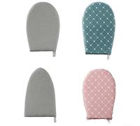 Cuscinetto per asse da stiro a mano con guanto isolato, manica resistente al calore per stirare aree difficili da raggiungere come collari e maniche, portatile e design (D)