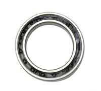 Cuscinetto per bicicletta in ceramica per albero centrale, compatibile con staffe inferiori BB68-73 filettate e BB90-92, struttura in acciaio cuscinetto con sfere in ceramica nera