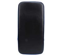 Cuscinetto per calci e pugni da boxe, scudo antiurto per l’allenamento di arti marziali, cuscinetto target per i piedi in schiuma ad alta densità con rivestimento in pelle PU e imp (Nero Blu)