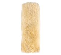Cuscinetto per cinture di sicurezza Millie in pelle di agnello, 2 pezzi beige