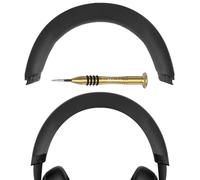 Cuscinetto per fascia in pelle proteica Geekria compatibile con Microsoft Xbox Wireless/Wired, cuffie Xbox Stereo 20th Anniversary Special Edition, ricambio per riparazione della fascia (Nero)
