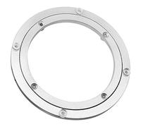 Cuscinetto per giradischi in lega di alluminio, resistente, con cuscinetto girevole Lazy Susan, per tavolo da pranzo rotondo, piastra girevole liscia (200 mm - 8 pollici)