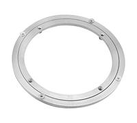 Cuscinetto per giradischi in lega di alluminio, resistente, con cuscinetto girevole Lazy Susan, per tavolo da pranzo rotondo, piastra girevole liscia (250 mm - 25 cm)