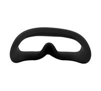 Cuscinetto per gli Occhi per Occhiali Drone, Piastra Frontale per Occhiali Drone per Occhiali Avata 2 Occhiali da Volo Copertura Protettiva in Silicone (Nero)