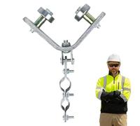 Cuscinetto per gru | Puleggia di sollevamento angolare a cuscinetto | di sospensione a cavo metallico a trazione stabile e ad alta capacità per cantieri, fabbriche e officine