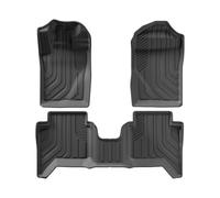 Cuscinetto per i piedi Per F&ord Per Ranger 2024 2025 5FT 59.6Bed Car Truck Bed Mat Liner Trunk Bed Liner Nero TPE 3D Set Tappetini(Guida a sinistra 3 pezzi)