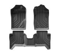 Cuscinetto per i piedi Per F&ord Per Ranger 2024 2025 5FT 59.6Bed Car Truck Bed Mat Liner Trunk Bed Liner Nero TPE 3D Set Tappetini(Guida a destra 3 pezzi)