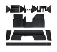 Cuscinetto per i piedi Per L&and R&over Per Defender 110 Per Puma TD4 2006-2016 Rivestimento Pavimento Piedini Piedini Non Scivolamento Tappeti Auto Impermeabili Tappetini(L'intero set)