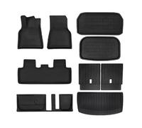 Cuscinetto per i piedi Per Tesla Per Model Y 7 Posti 2021 2022 2023 Tappetini Tappetini Bagagliaio Rivestimenti Set Completo Fodera Carico Impermeabile Tutte Stagioni(Floor mat Trunk mats)