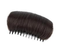 Cuscinetto per ispessimento dei capelli in memory foam invisibile Enhancer con pettine staccabile applicazione rapida per acconciature mattutine occupate pettine per capelli in rete traspirante