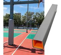 Cuscinetto per palo da basket, 2,1 m, in schiuma, per la sicurezza dei giocatori, spessore 2,5 cm, per uso interno/esterno, cuscino quadrato per colonne in cantina