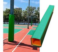 Cuscinetto per palo da basket, 2,1 m, in schiuma, per la sicurezza dei giocatori, spessore 2,5 cm, per uso interno/esterno, cuscino quadrato per colonne in cantina