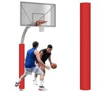 Cuscinetto per palo da basket, imbottitura protettiva riutilizzabile per tutte le stagioni per ombrelloni e pali di supporto per garage, copertura per colonna resistente, adatta a pali di dimensioni