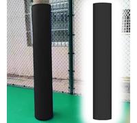 Cuscinetto per palo da basket per pali da 6-23 cm, imbottitura per pali esterni per protezione su tutti i lati, barriera avvolgente per pali da palestra, garage, cantina