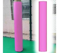 Cuscinetto per palo da basket per pali da 6-23 cm, imbottitura per pali esterni per protezione su tutti i lati, barriera avvolgente per pali da palestra, garage, cantina