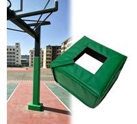 Cuscinetto per palo da basket, resistente, avvolgente, adatto a pali quadrati e rotondi da 5,1 a 20,3 cm, base spessa per paletti, lampioni, parchi giochi