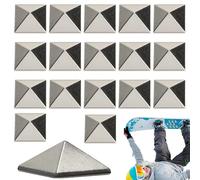 Cuscinetto per Polpaccio, Extra Grip Pad Piramide | Tappetino Antiscivolo in Metallo con Forte Assorbimento per Il Controllo della di attrito per Sci Invernale Maggiore Sicurezza