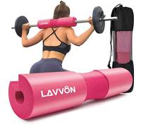 Cuscinetto per squat, cuscinetto in schiuma per bilanciere per squat, affondi e imbottitura per spinte dell'anca, cuscinetto olimpico standard per bilanciere - fornisce cuscino al collo e alle spalle