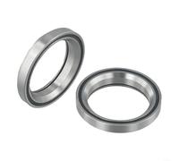 Cuscinetto per sterzo per bicicletta, in acciaio, 30,5 x 41,8 mm, design a 45 gradi per giunto rotante liscio, 2 unità per set