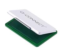 Cuscinetto per timbri Q-Connect 11x7 cm verde KF25210