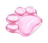 Cuscinetto poggiapolsi - Cuscino poggiapolsi trasparente | Cuscinetto in silicone trasparente | a forma di di gatto dal fastidio ai topi, supporto per il polso | Morbido cuscinetto