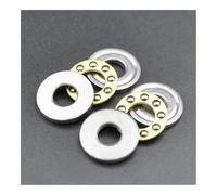 Cuscinetto reggispinta F4-10M F4 10m adatto for cuscinetti planari in miniatura 4x10x4mm diametro interno 4 mm cuscinetti a sfere assiali di piccole dimensioni(2Pcs)