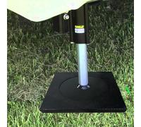 Cuscinetto resistente ad alta densità di Jack Outrigger Pad, cuscinetto di stabilizzazione impilabile dei cuscinetti del carrello di atterraggio di Rv infrangibile per le scale del demolitore della