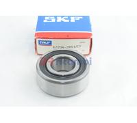 CUSCINETTO RIGIDO A UNA CORONA DI SFERE SIGILLATO SKF 62204 2RS1/C3 D. 20x47x18