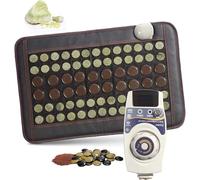 Cuscinetto riscaldante con controller intelligente, temperatura regolabile per una distribuzione uniforme del calore, allevia il dolore al corpo, schiena, vita, gambe